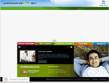 Tablet Screenshot of jamshedpurlive.net